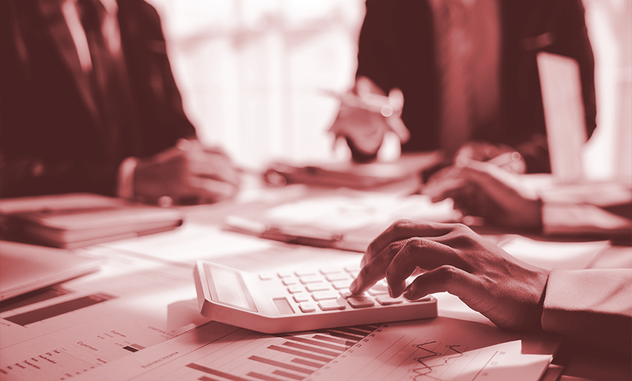 Engineers performing feasibility and analysis